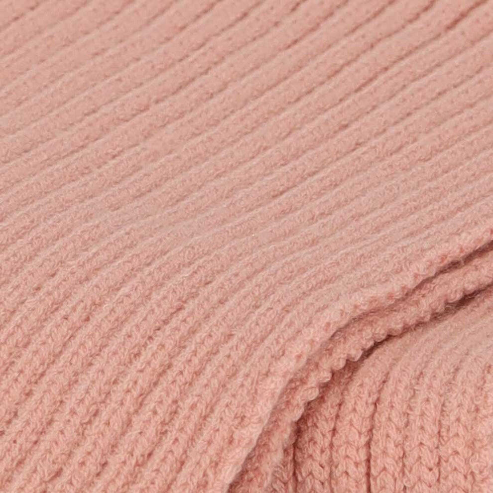 Sjaal kinderen Unisex Effen 2/4 Jaar Licht Roze 3/3