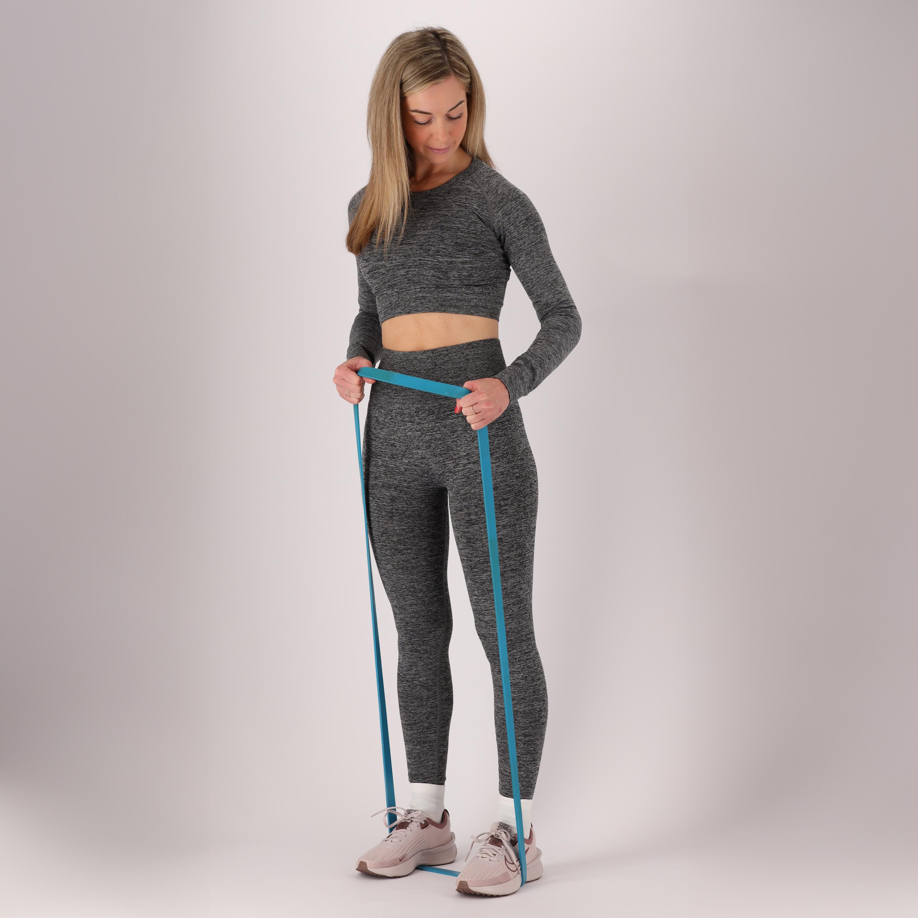 Xtreme - Sportset dames - Legging/Crop Top - Zwart 4/7