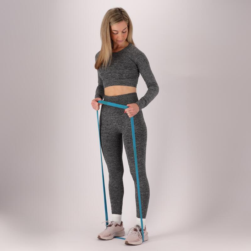 Xtreme - Ensemble de sport pour femme - Leggings/Crop Top - Noir