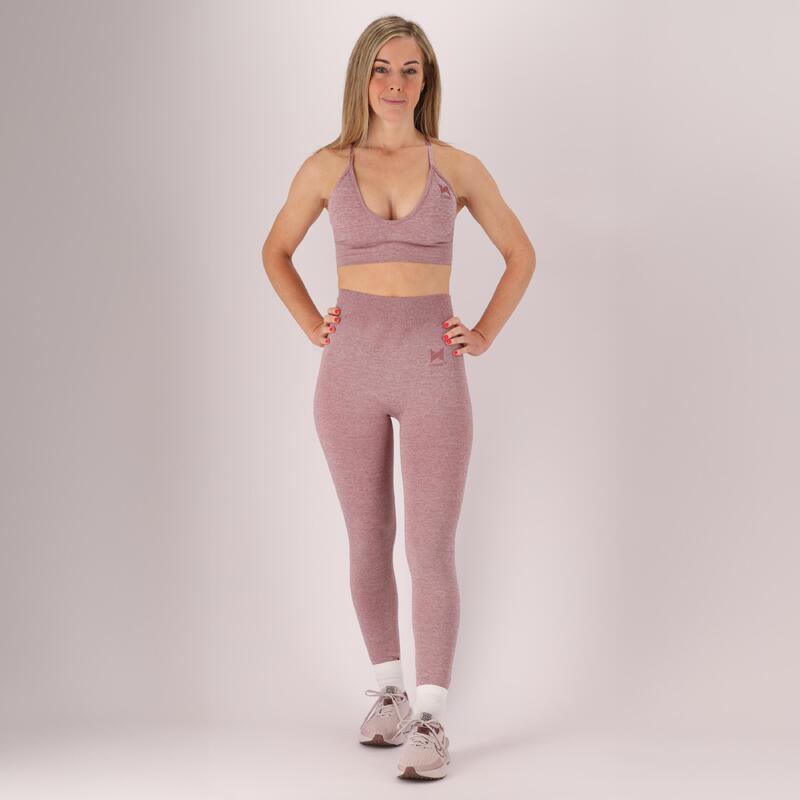 Xtreme - Ensemble de sport pour femme - Leggings/Crop Top - Rose