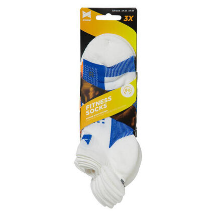 Xtreme – Fitness-Sneaker-Socken – Unisex – Multiweiß – 6 Paar – Fitness-Socken