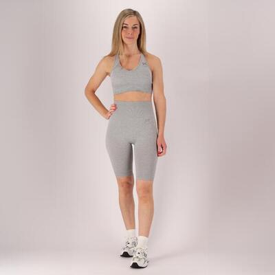 Xtreme - sportset dames - short/top - grijs - sport short dames - sportkleding