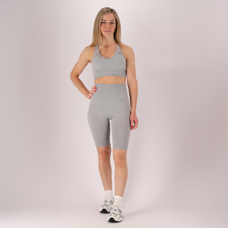 Xtreme - Sportset dames - Short/Top - Antraciet - Sport short dames