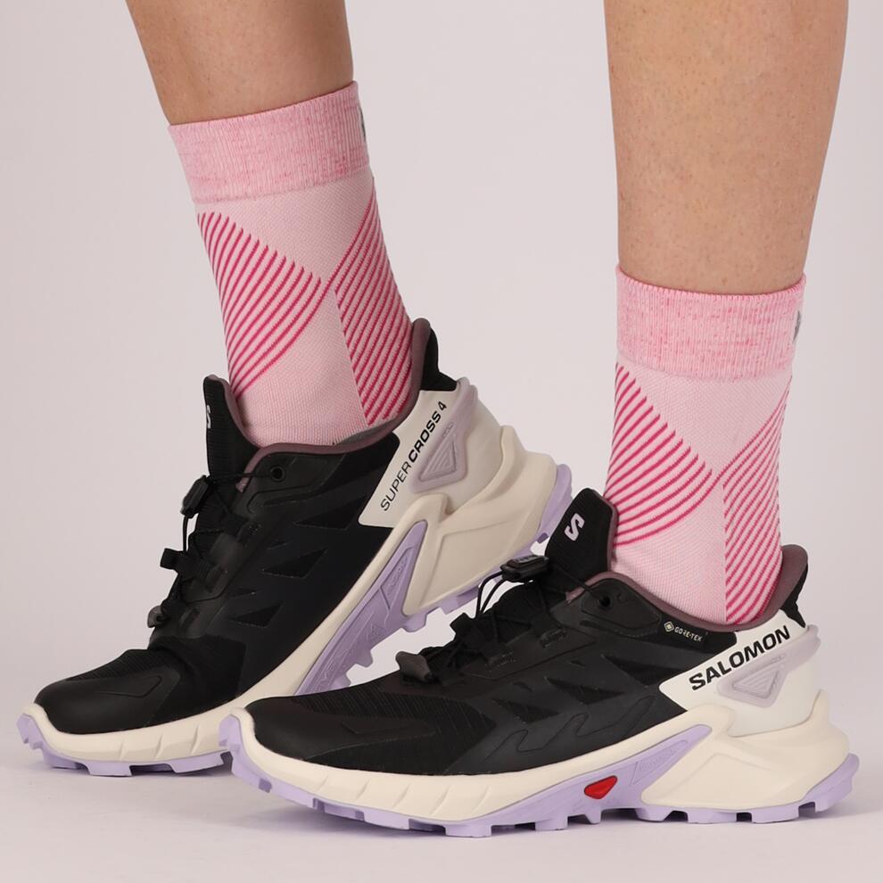 Xtreme – Sport-Kompressions-Viertelsocken – 3er-Pack – Unisex – Multi Pink 6/7