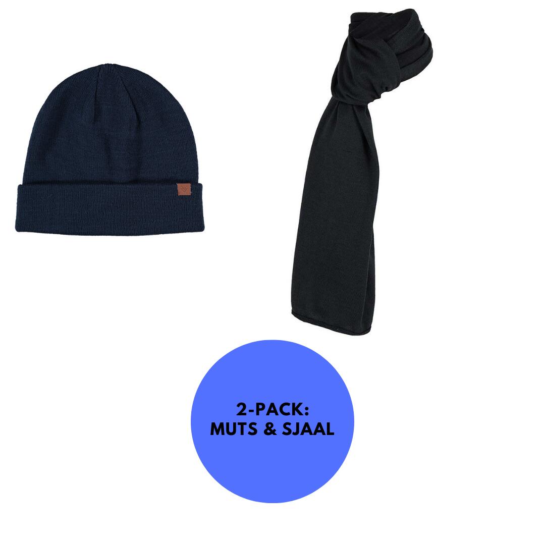 Set cappello e sciarpa da uomo tinta unita taglia unica grigio 6/7
