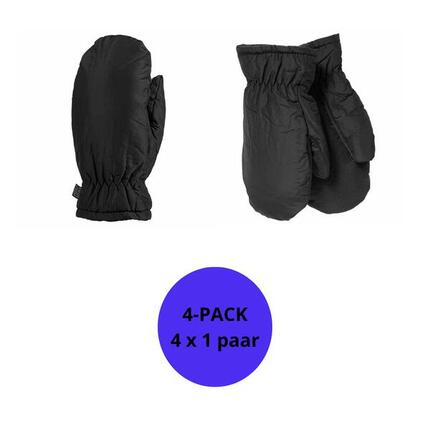 Heatkeeper - Mitaines thermiques Mega enfants - Noir - 4 paires