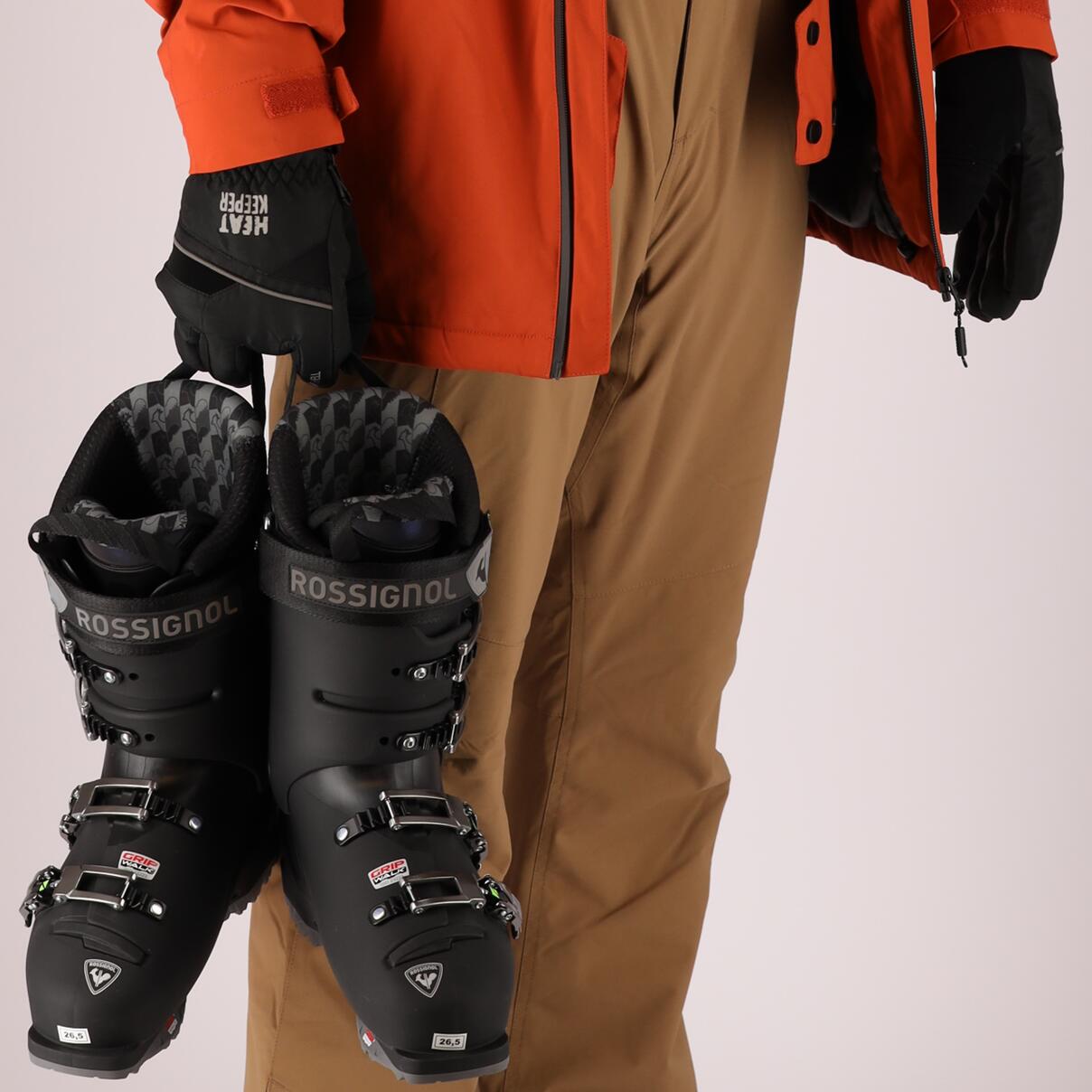 Heatkeeper - Gants de ski pro hommes - Noir - 4 paires 2/7