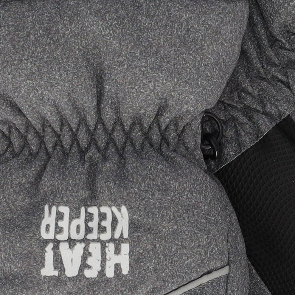 Heatkeeper - Skihandschoenen kinderen - Grijs - 2-Paar 5/7