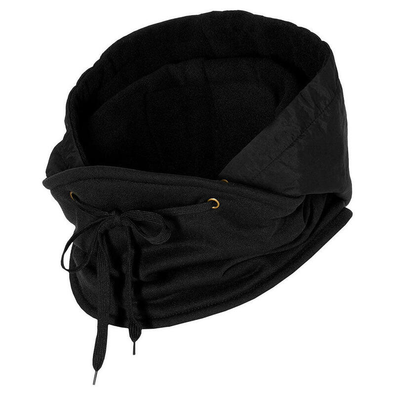 Heatkeeper - Cagoule thermique pour hommes - Imperméable - Noir - 4 pièces