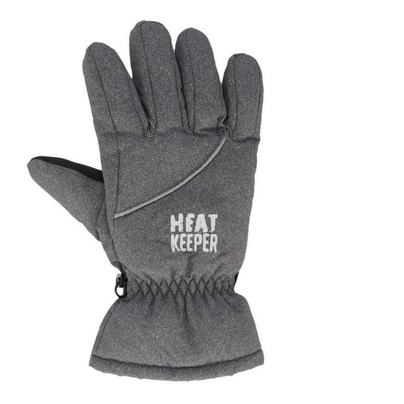 Heatkeeper - Gants de ski enfants - Gris - 2 paires