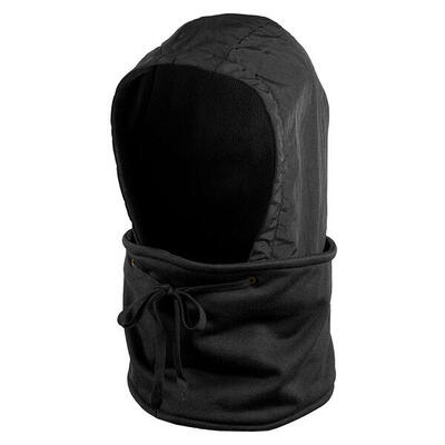 Heatkeeper - thermo bivakmuts heren - waterdicht - zwart - 2-stuks