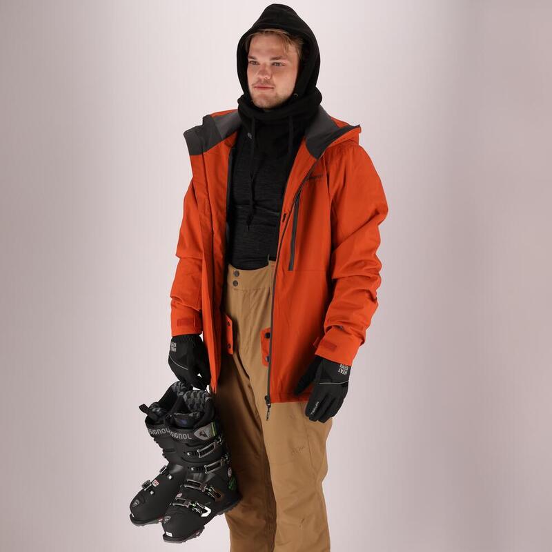 Heatkeeper - Cagoule thermique pour hommes - Imperméable - Noir - 4 pièces