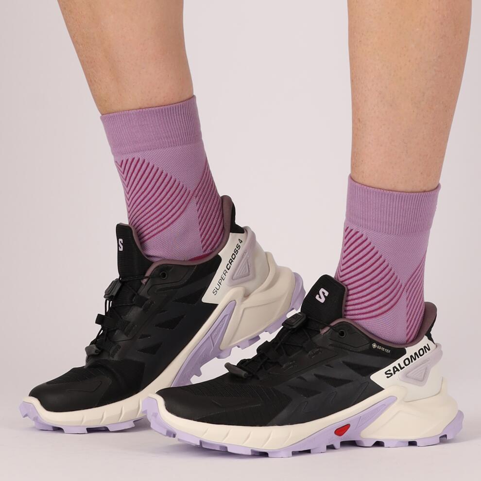 Xtreme - Sport compressie quarter sokken - 3-Pak - Unisex - Multi Paars 3/7