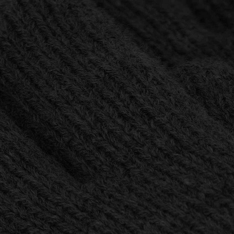 Handschoenen Jongens Ribbed Effen Zwart 4 t/m 8 jaar 3/3
