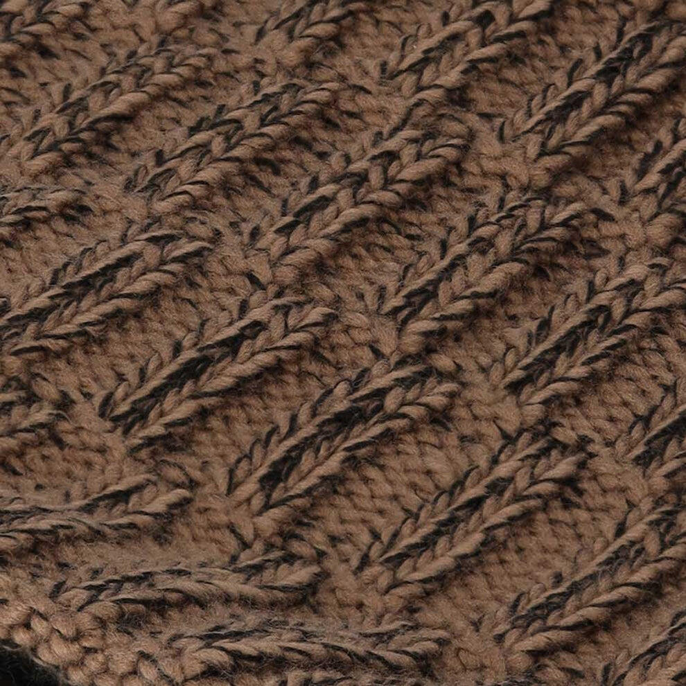 Ski Colsjaal heren Knitted Multi Taupe One 3/3