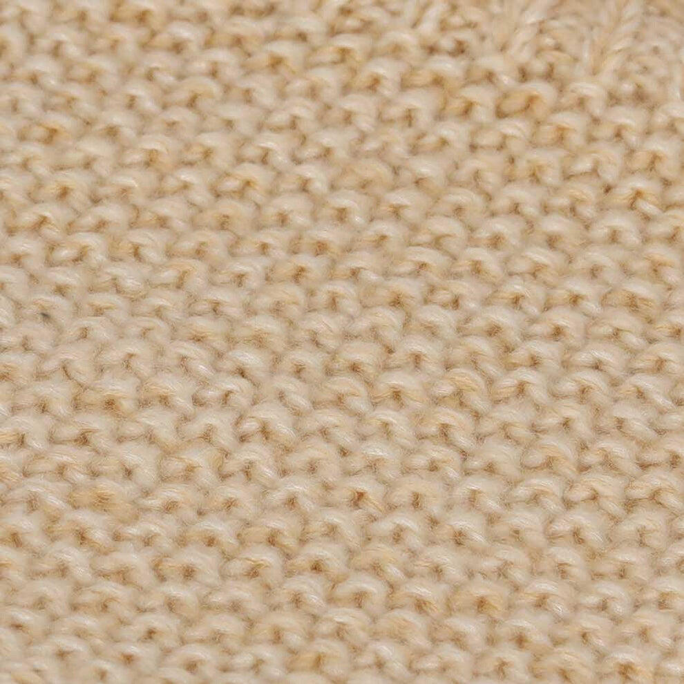 Muts & Colsjaal meisjes Skiset Zand Knitted One Size 5/5