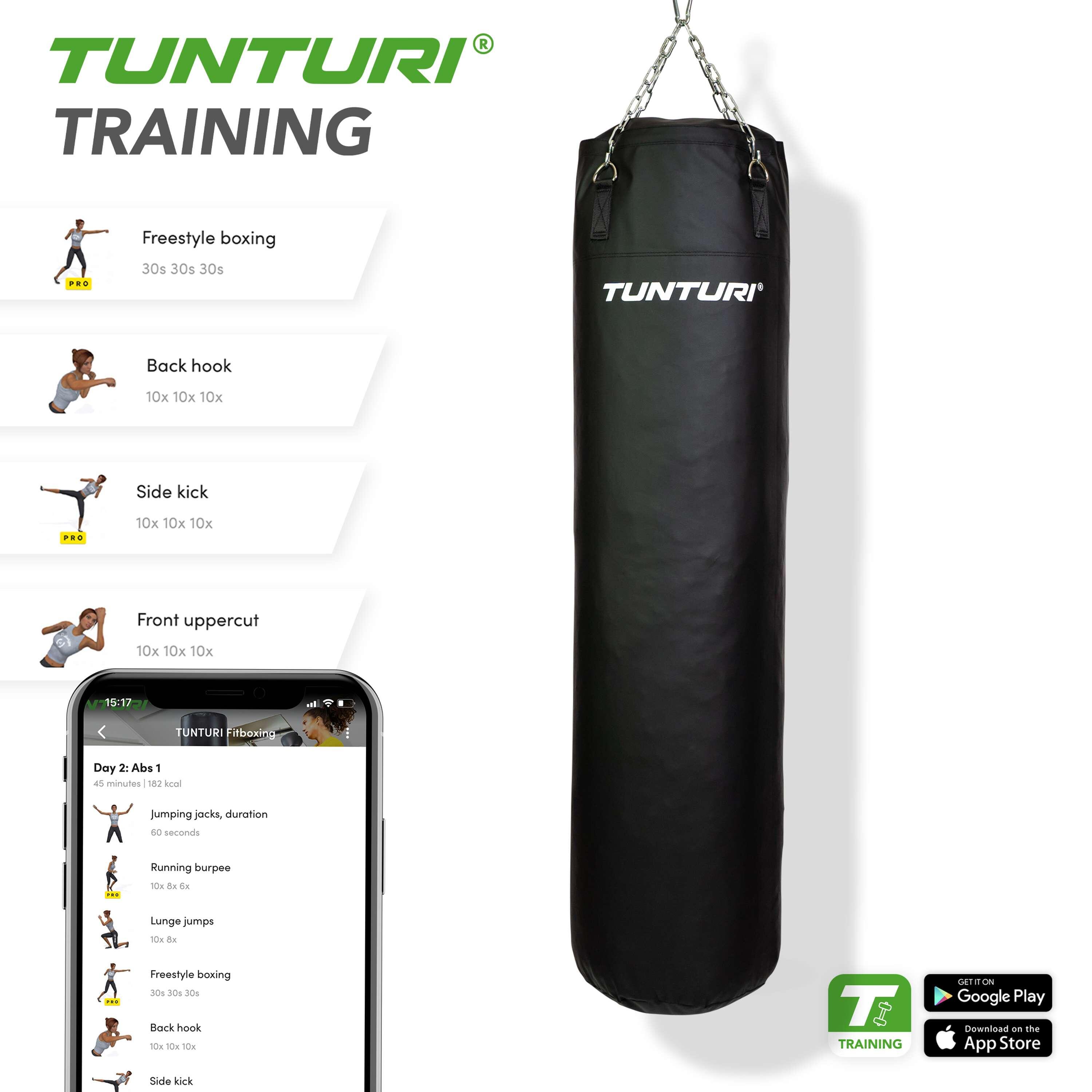 Saco De Boxeo 80 Cm 20 Kg Bisonyl Tunturi 4/7