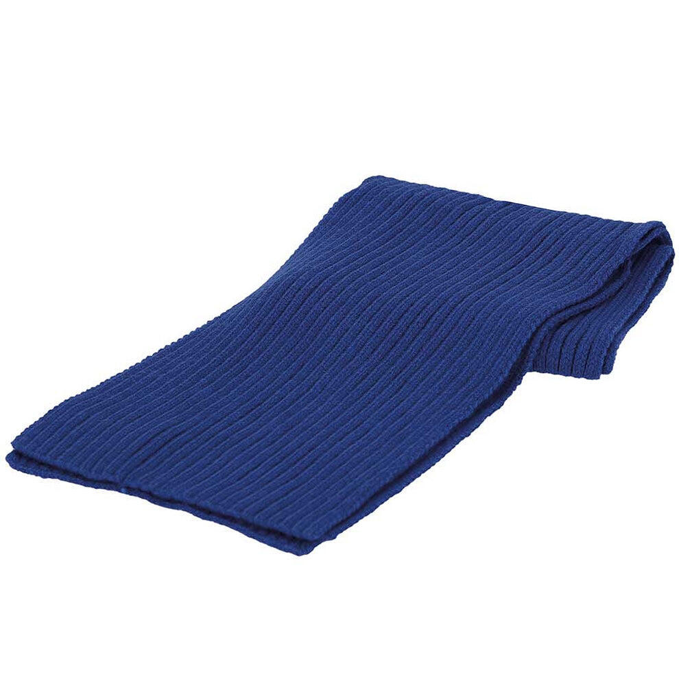 Sjaal kinderen Unisex Effen 2/4 Jaar Kobalt Blauw 2/3
