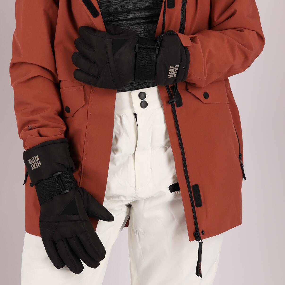 Heatkeeper - Snowboard handschoenen Pro - Unisex - Zwart - 2-Paar 2/7