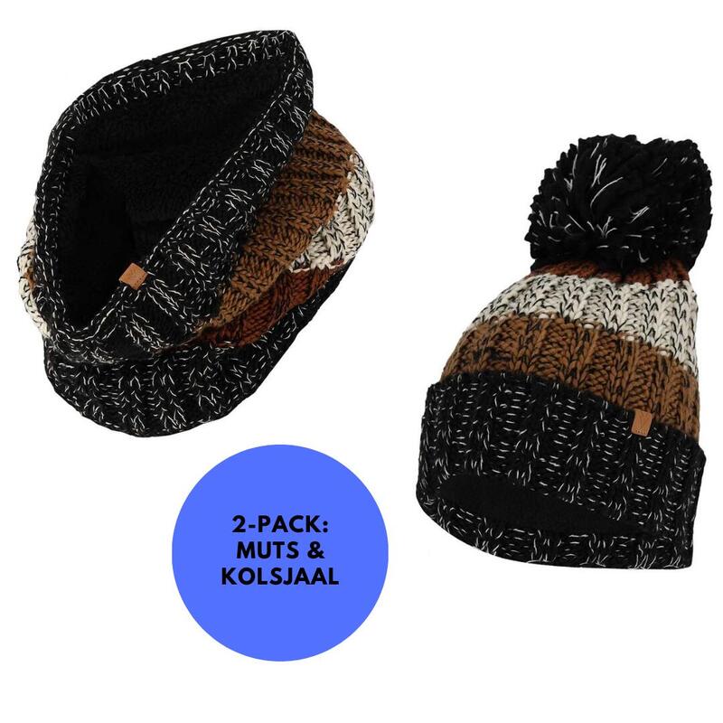 Heatkeeper - Ensemble de ski homme - Bonnet & Heatkeeper - Col roulé - Fashion