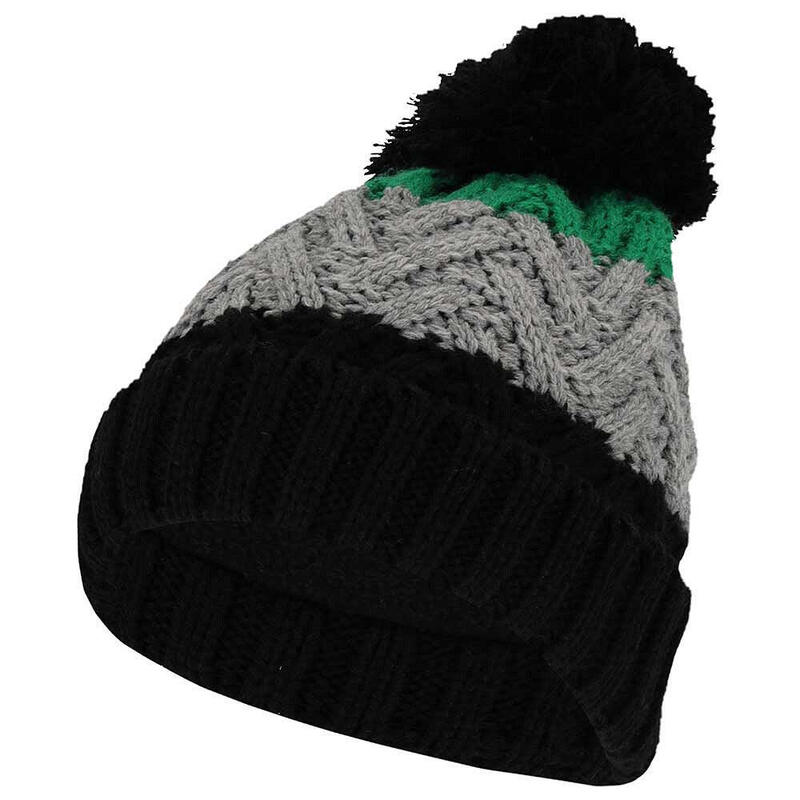 Heatkeeper - Bonnet d'hiver garçons - Bonnet de ski - Pompon - Multi Vert