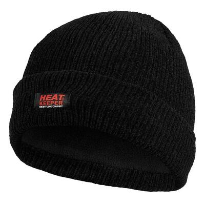 Thermo muts dames one size donker grijs 2-pack