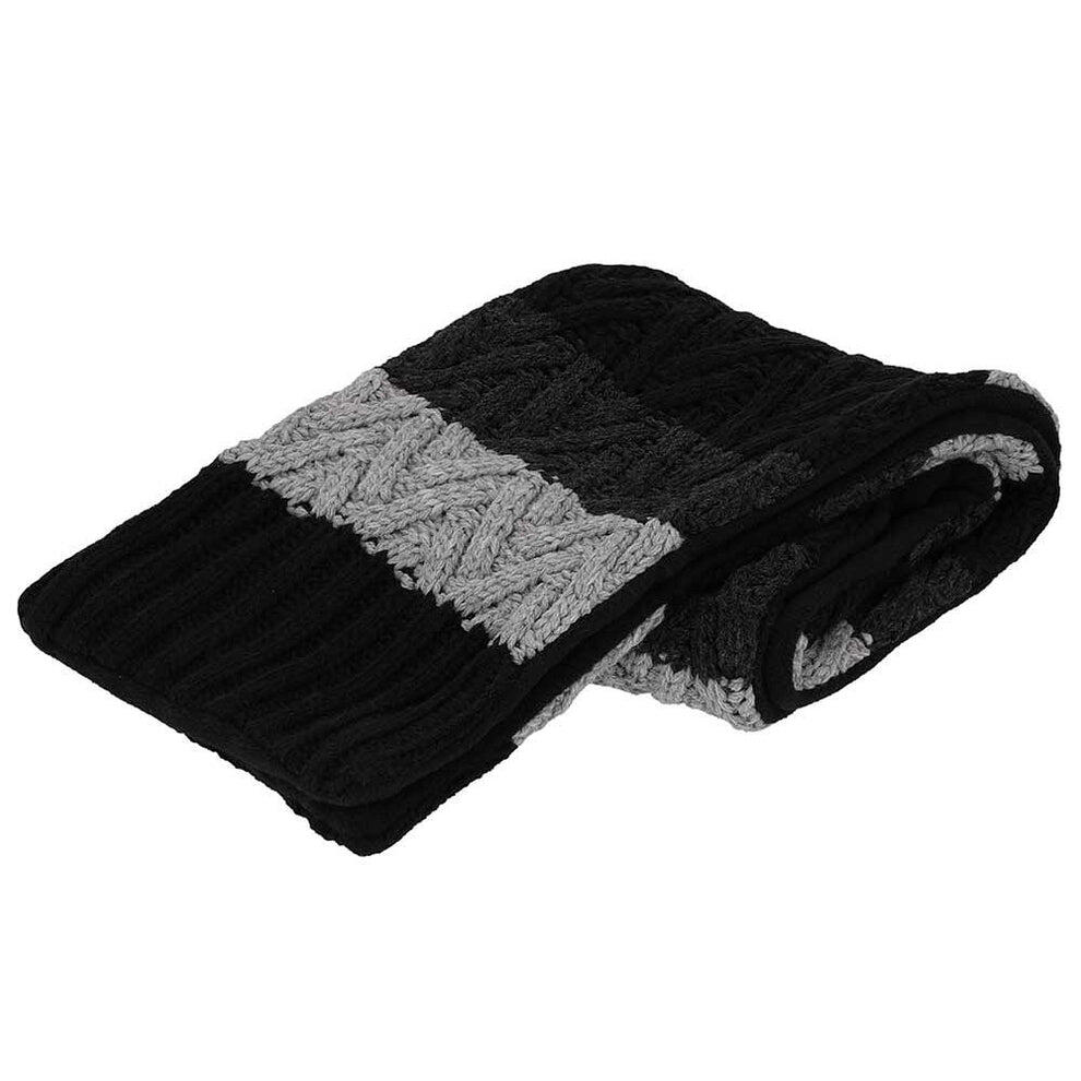 Heatkeeper - Sciarpa ragazzi - Lavorata a maglia - Nera - Sciarpa invernale 3/3