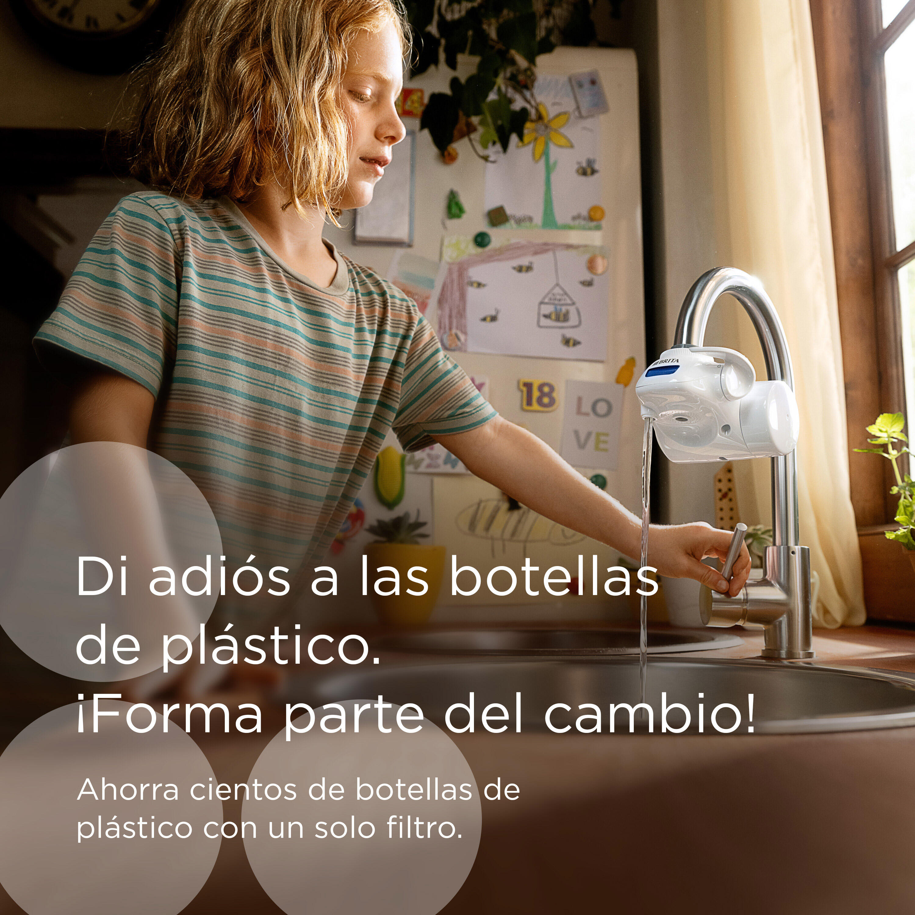BRITA Filtro OnTap Pack 1 - Recambio de filtro de agua compatible con Sistema On 7/7