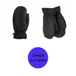 Heatkeeper - Mitaines thermiques Mega enfants - Noir - 2 paires