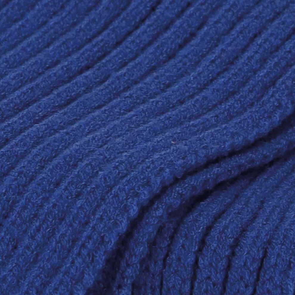 Sjaal kinderen Unisex Effen 2/4 Jaar Kobalt Blauw 3/3
