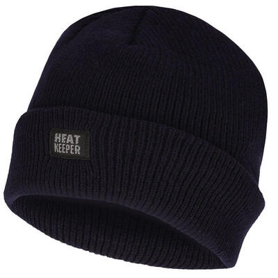 Heatkeeper - thermo muts heren blauw - 4-stuks