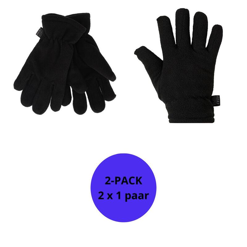 Heatkeeper - Gants Thermo pour enfants - Noir - 2 paires