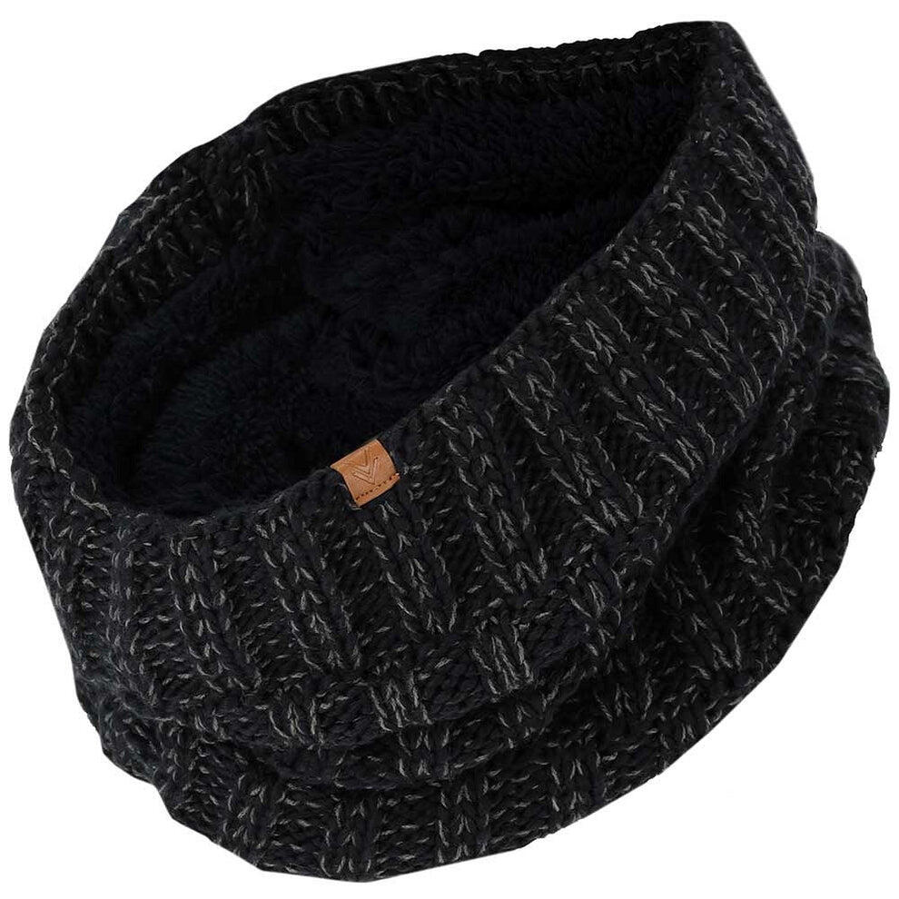 Ski Muts & Sjaal heren Knitted Navy / Grijs One Size 3/5