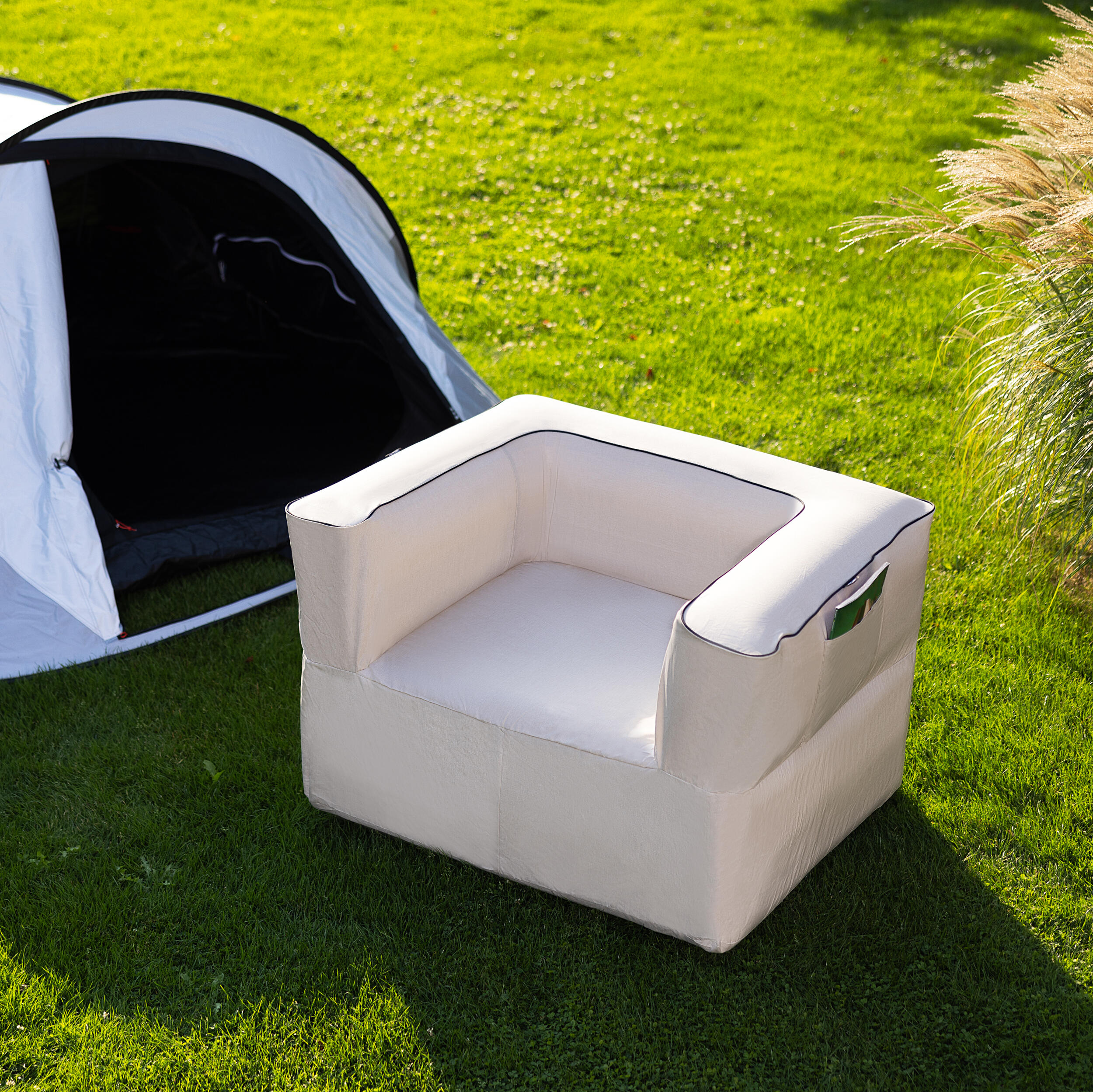 Travelnet Lounge Sofa I - Beige - inclusa pompa automatica 6/7