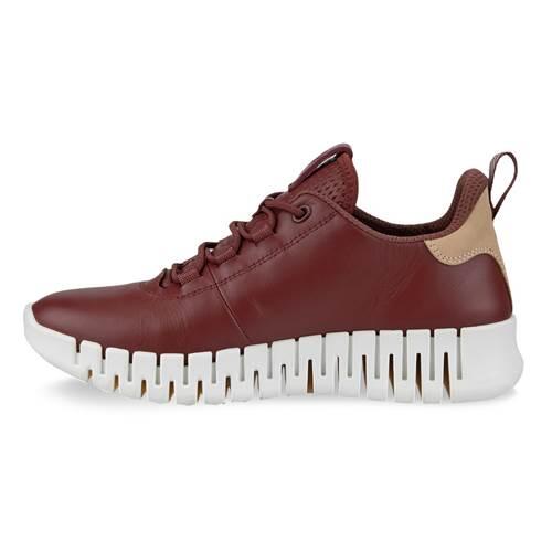 Ecco Gruuv Schuhe rot-braun Damen Sneakers 218203 3/7