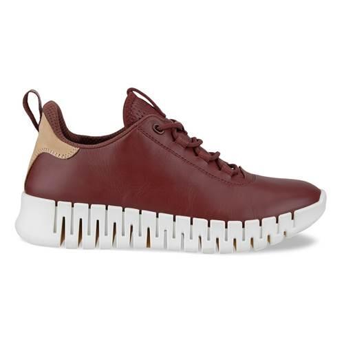 Ecco Gruuv Schuhe rot-braun Damen Sneakers 218203 2/7
