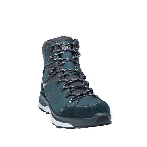 Chaussures de randonnée intermédiaires imperméables pour hommes Acier/Givre 2/4