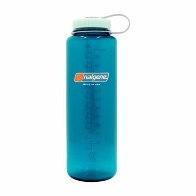 Nalgene wide-mouth bottle - drinkfles - 48oz - bpa free - sustain - trout green