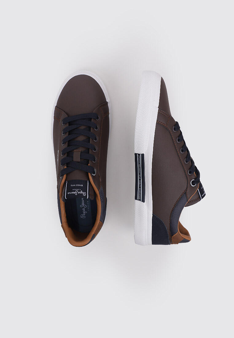 Sneakers Deportivas Hombre Pepe Jeans KENTON COURT M Marron 5/6