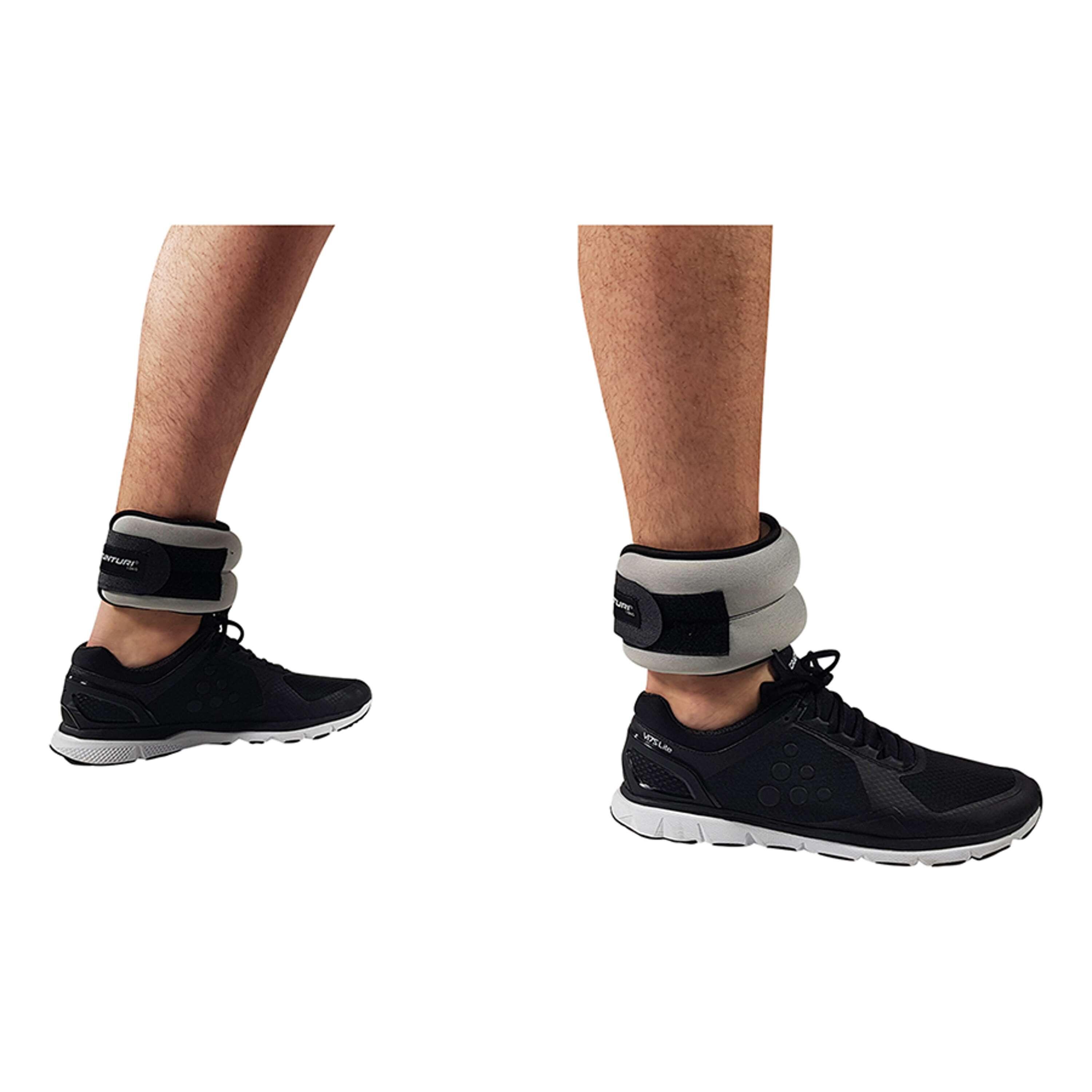 2er Set Gewichtsmanschetten für Handgelenk und Knöchel - für Training - Yoga 2/7