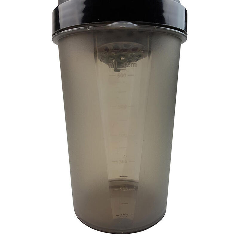 Shakebeker Protein Shaker - met zeef en opslag 600ml