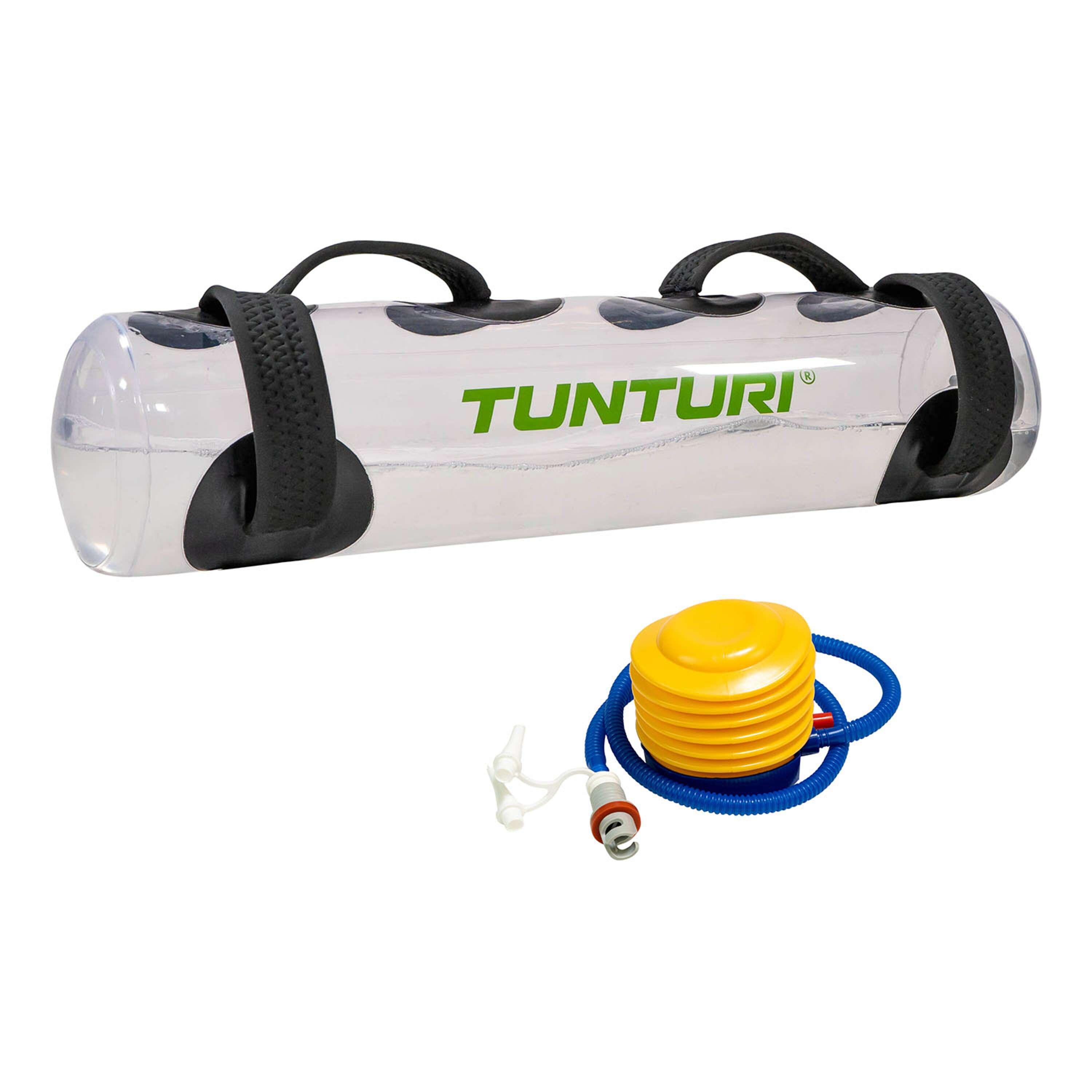 TUNTURI Watergevulde bulgarian bag gewicht 20kg - Fitness aquabag voor krachttraining