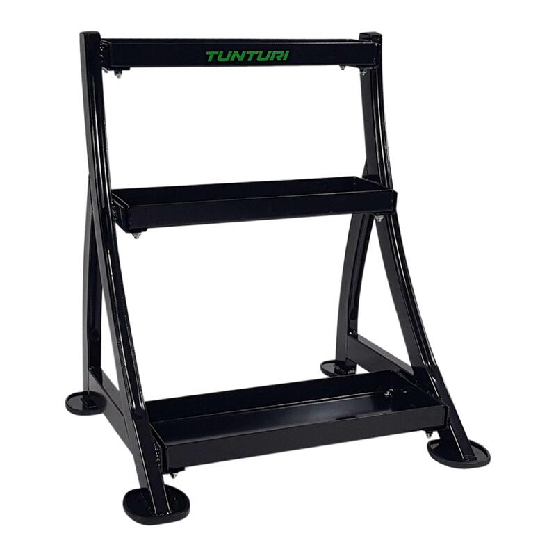Support de rangement rack petit pour kettlebell gyria noir
