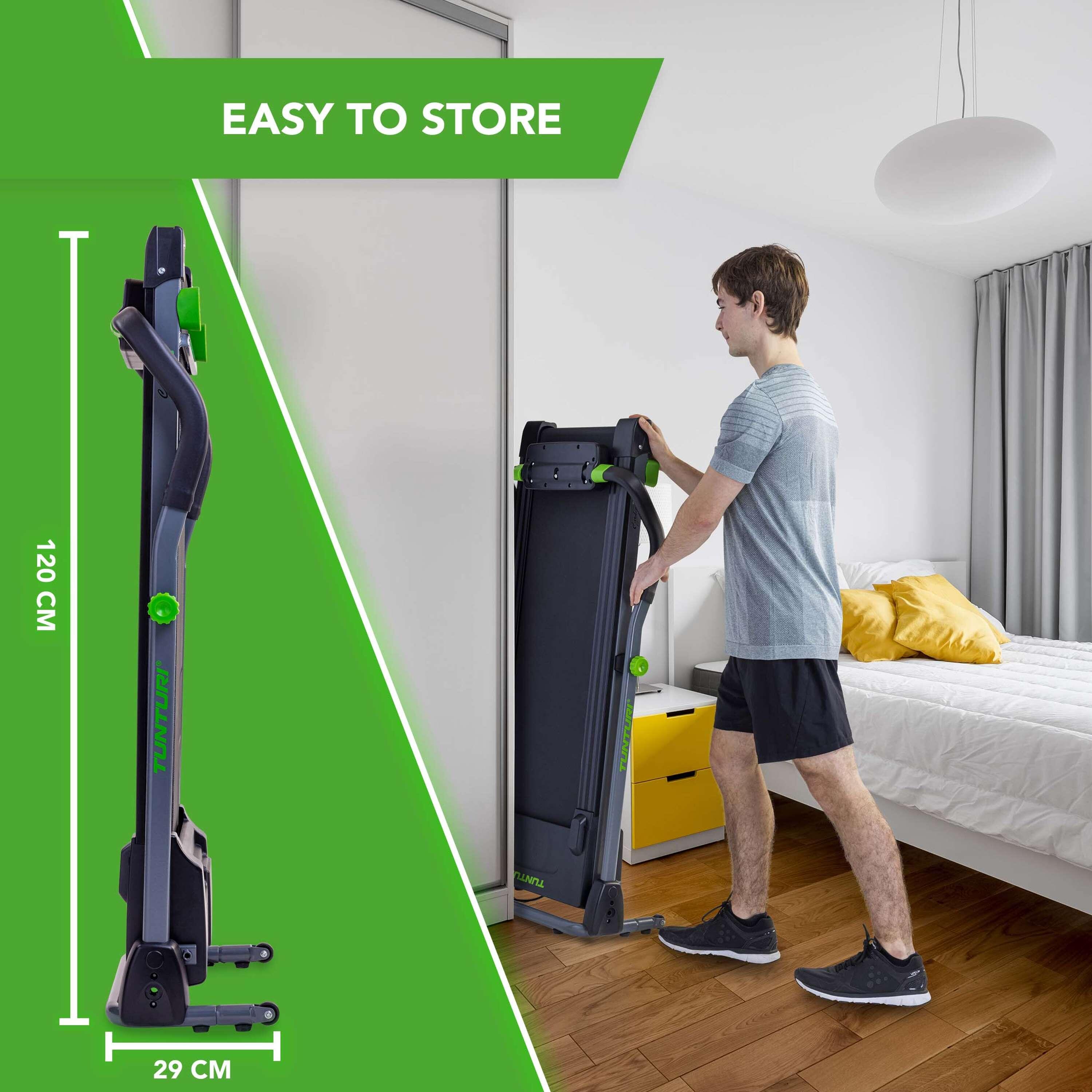 Laufband - für zuhause - Klappbar- Cardio Fit T5 3/7