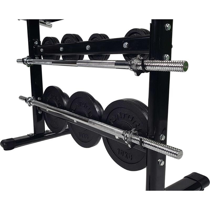Rack haltere - rack pour haltères et disques noir