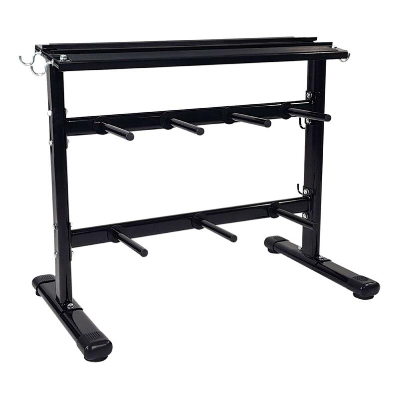 Rack haltere - rack pour haltères et disques noir