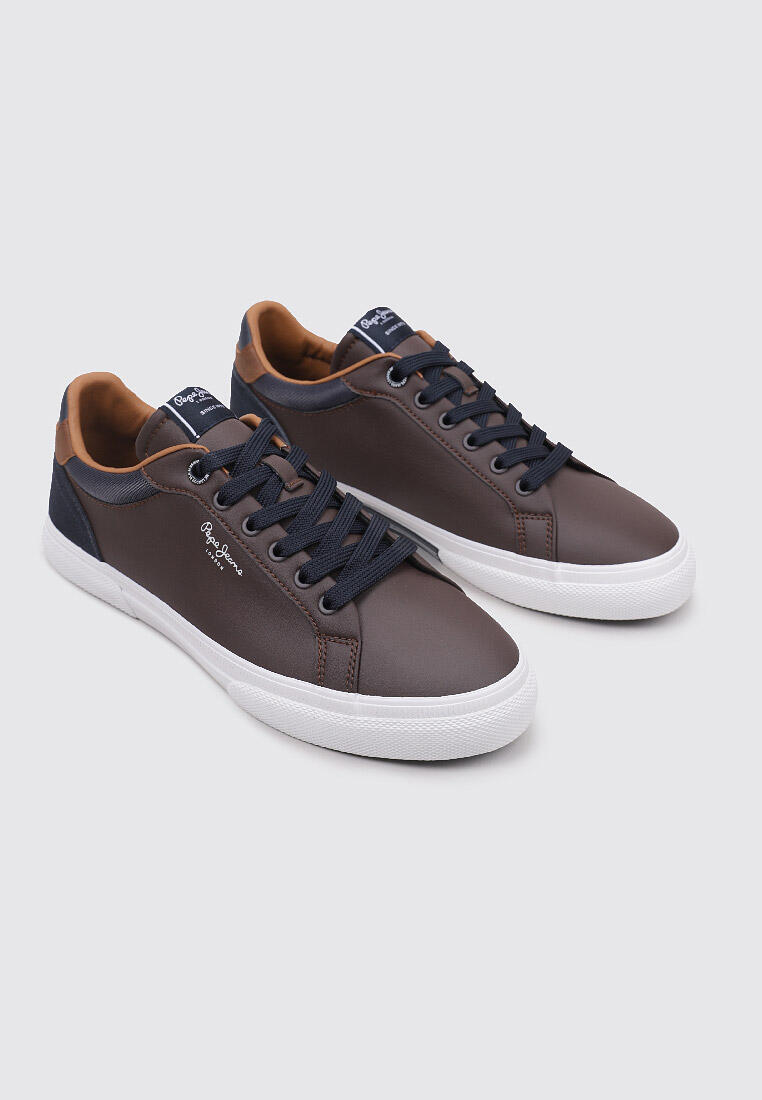 Sneakers Deportivas Hombre Pepe Jeans KENTON COURT M Marron 2/6