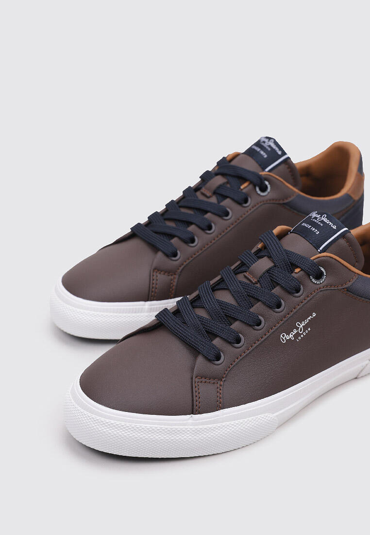 Sneakers Deportivas Hombre Pepe Jeans KENTON COURT M Marron 3/6