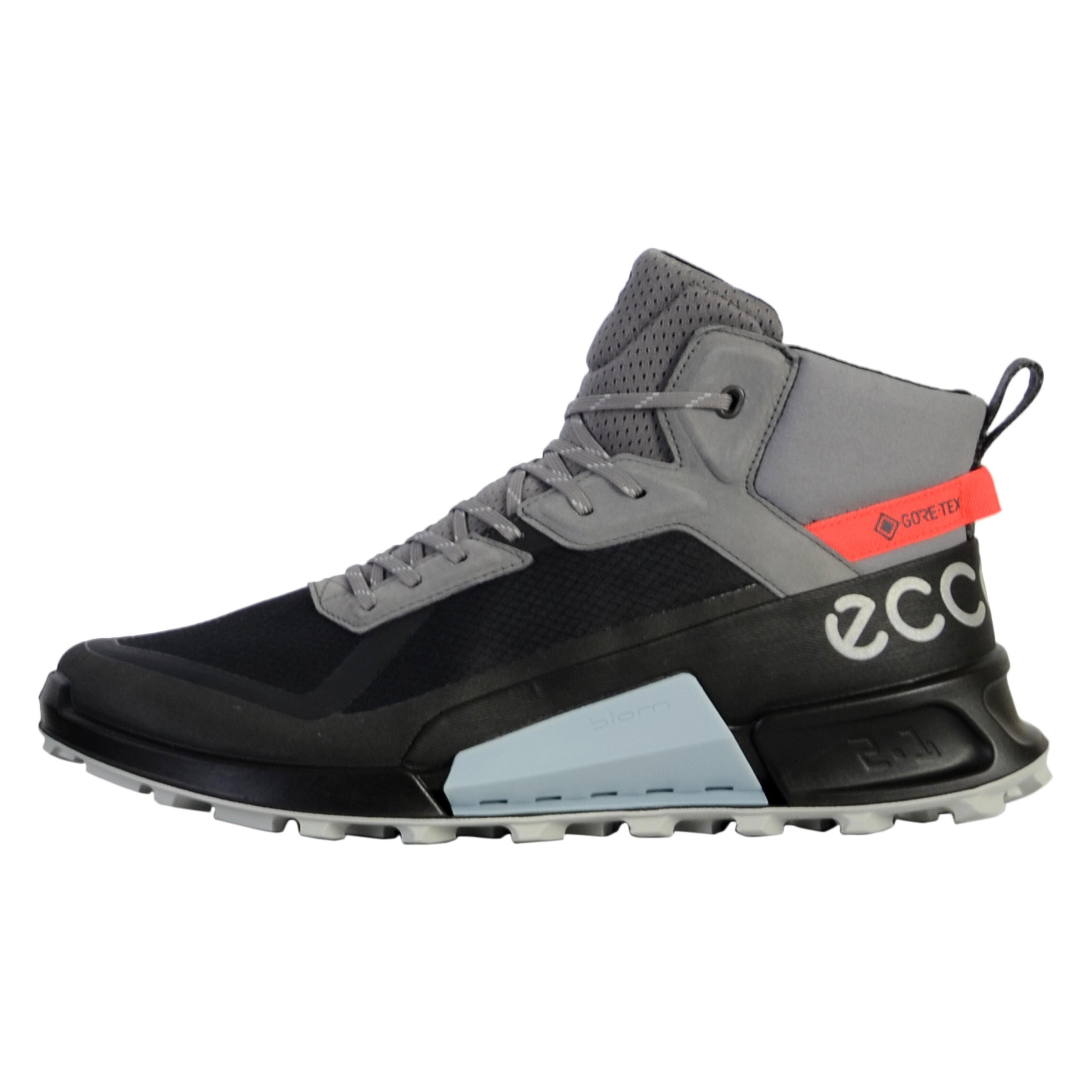 Ecco - Basket Montante Cuir Ecco Mountain - Homme - Baskets - Noir - Decathlon