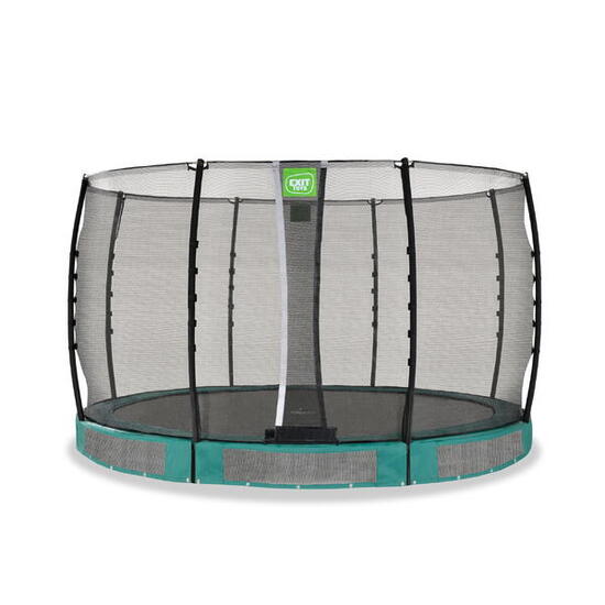 Trampolino elastico interrato EXIT Allure Classic ø366cm - verde